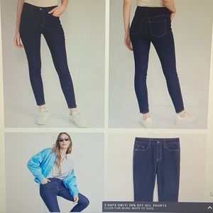 Size 12 long dark blue skinny jeans